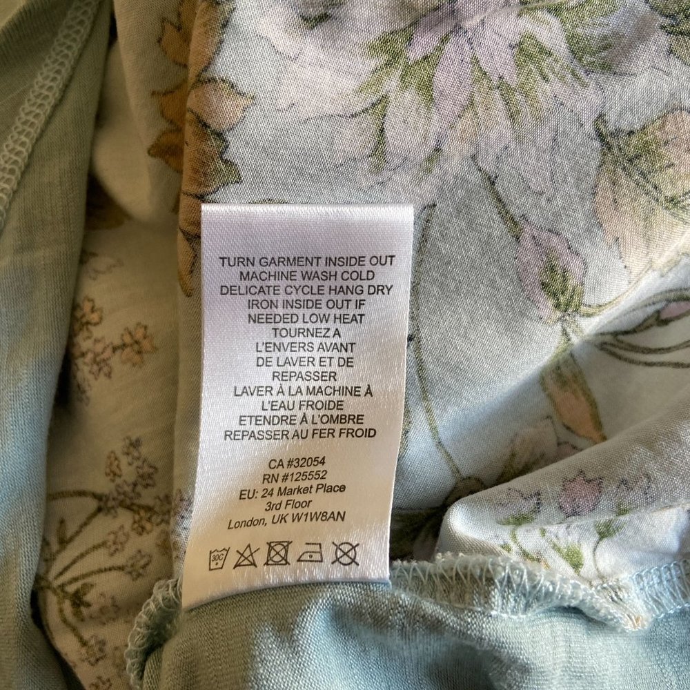 Anthropologie Dolan Left Coast Collection Floral Print Tank - Picture 6 of 6